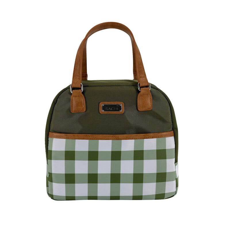 Premium Insulated Lunch Bag for Work & School - Leakproof & Eco-Friendly Olive Green Lunch Tote - Perfect for Office, Picnics & Outdoor Activities
