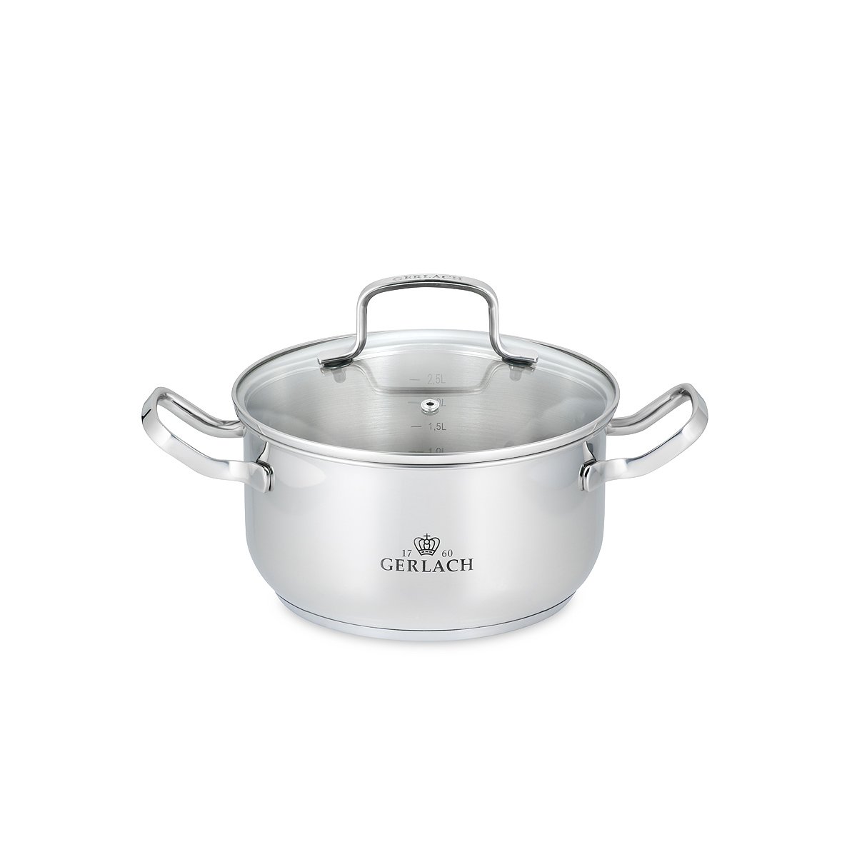 9-Piece Stainless Steel Cookware Set - 24cm Pots & Pans for Professional & Home Cooking - Perfect for Boiling, Frying & Meal Prep