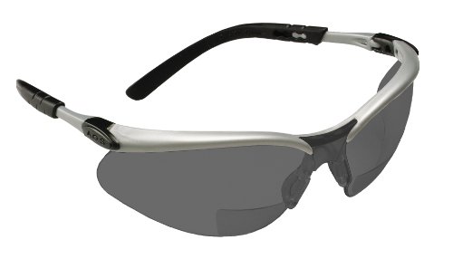 Gray Lens (+2.0), Silver/Black Frame