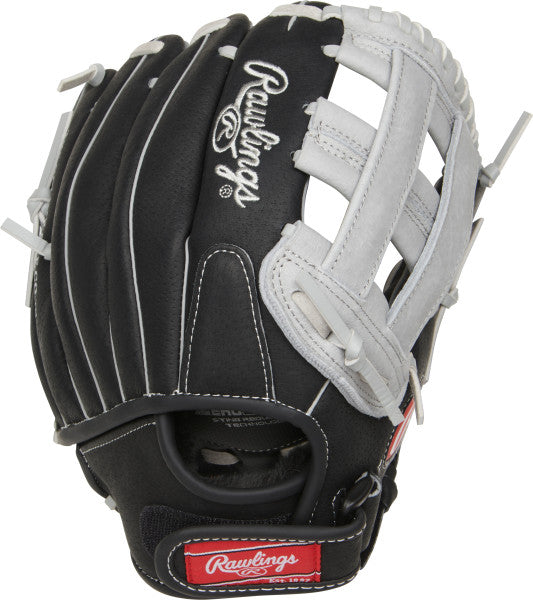 Rawlings Sure Catch Youth Baseball Glove 11 Inch - Premium Leather Mitt for Kids & Teens - Perfect for Little League, Training, and Backyard Practice