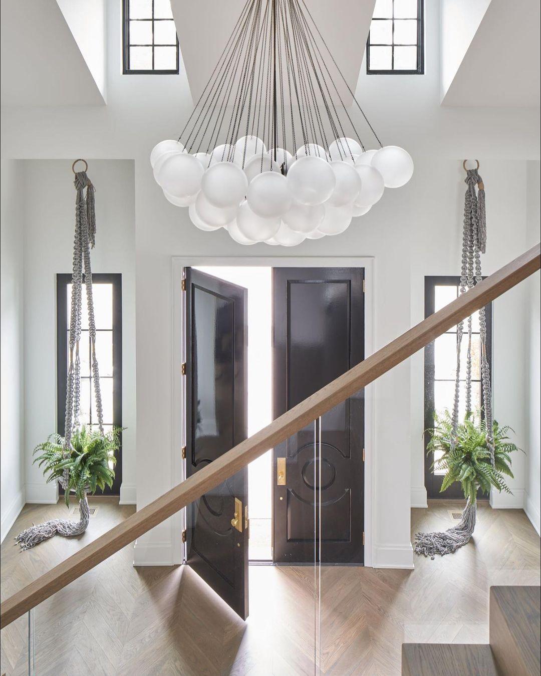 Elegant Bubble Chandelier - Modern Crystal Ceiling Light Fixture for Dining Room, Bedroom & Living Room Decor | Perfect for Home, Wedding & Event Lighting