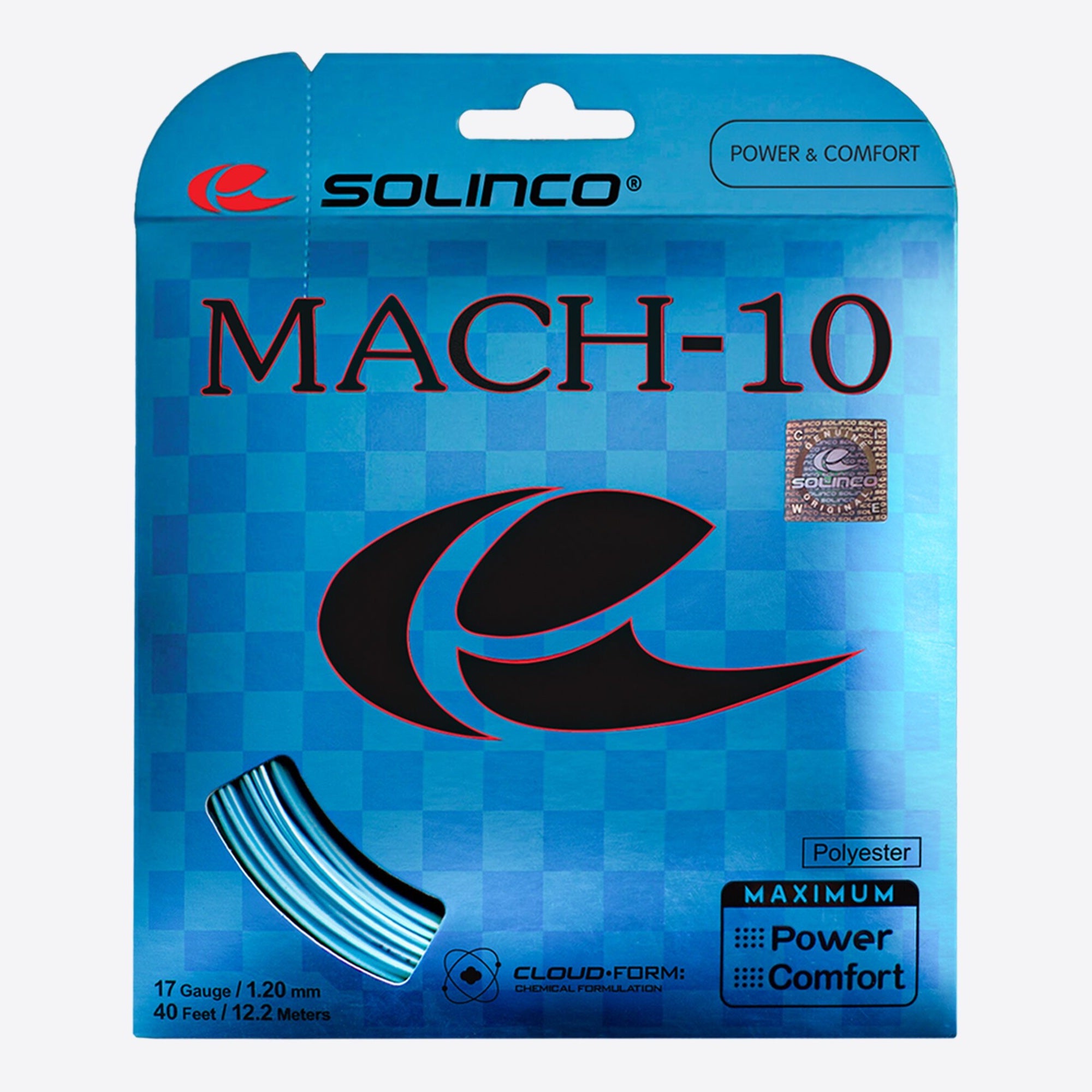Solinco Mach 10 Tennis Racket Set - Premium Carbon Fiber Badminton Racket with Bag & Accessories - Perfect for Professional Players & Tennis Enthusiasts