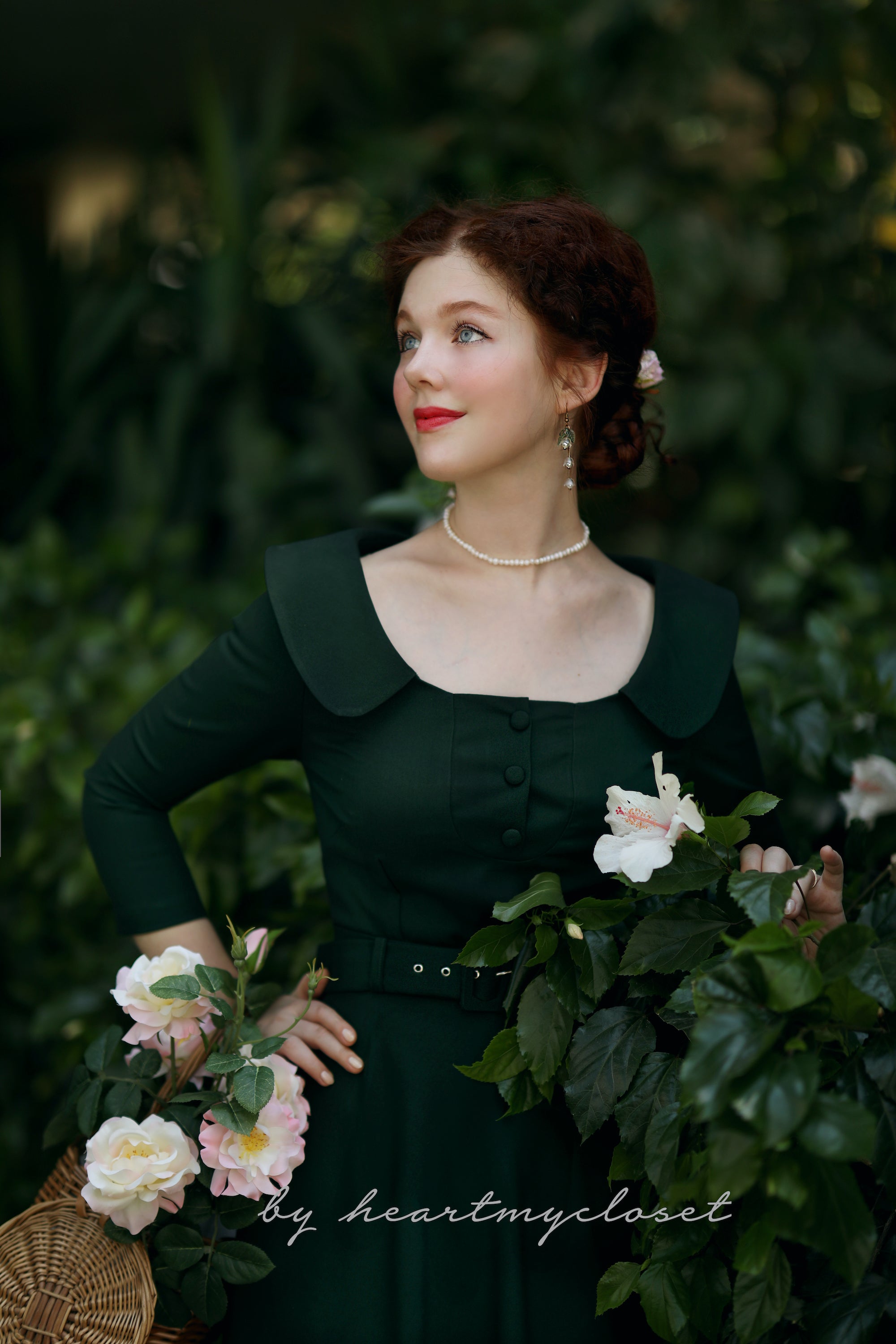 Vintage Swing Dress 50s Inspired by Miss Jan - Retro A-Line Flare Dress for Women - Perfect for Parties, Dances & Vintage Fashion Lovers
