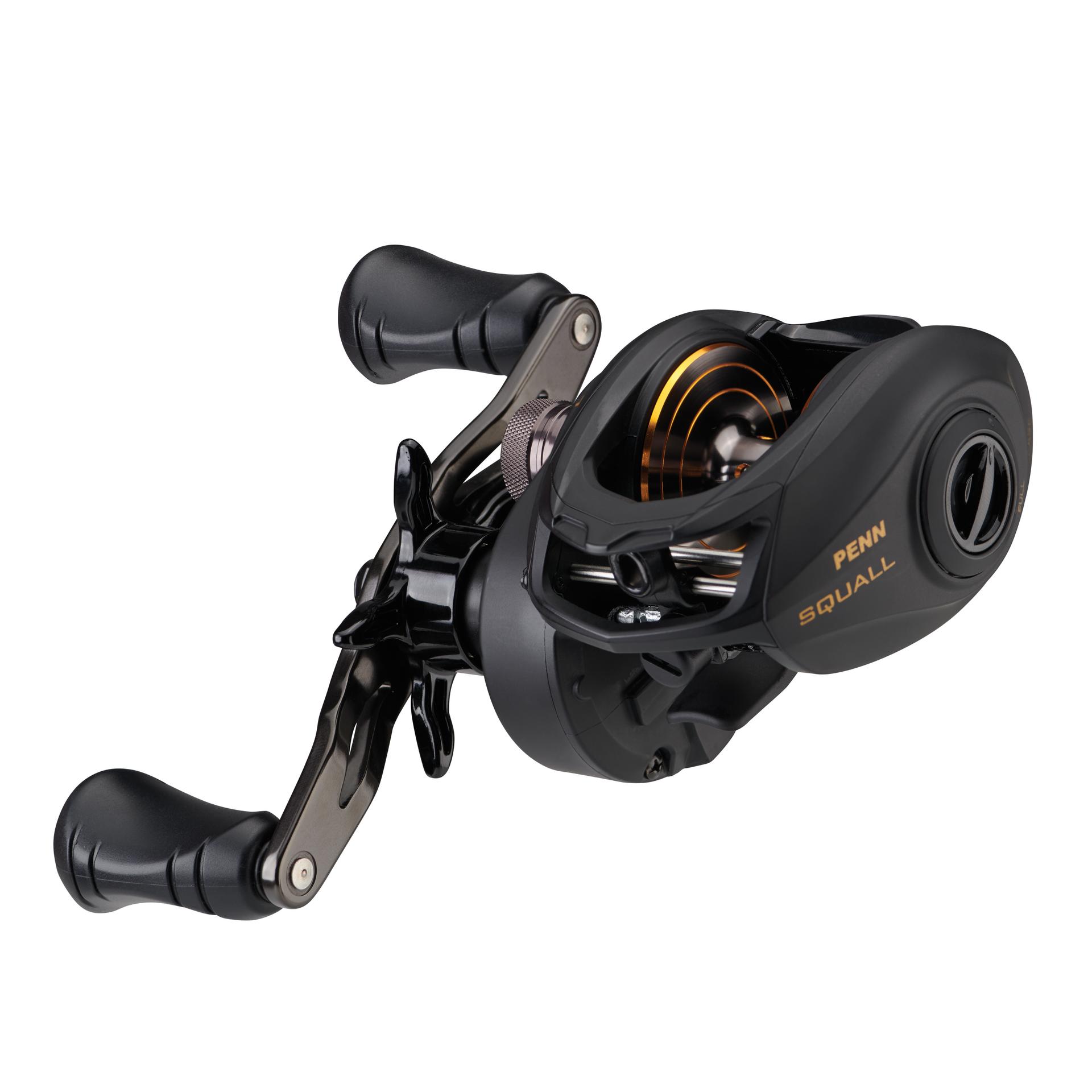 Squall® Baitcast Fishing Reel - High Performance Saltwater & Freshwater Fishing Gear for Bass, Trout, and Walleye - Perfect for Casting, Trolling, and Surf Fishing