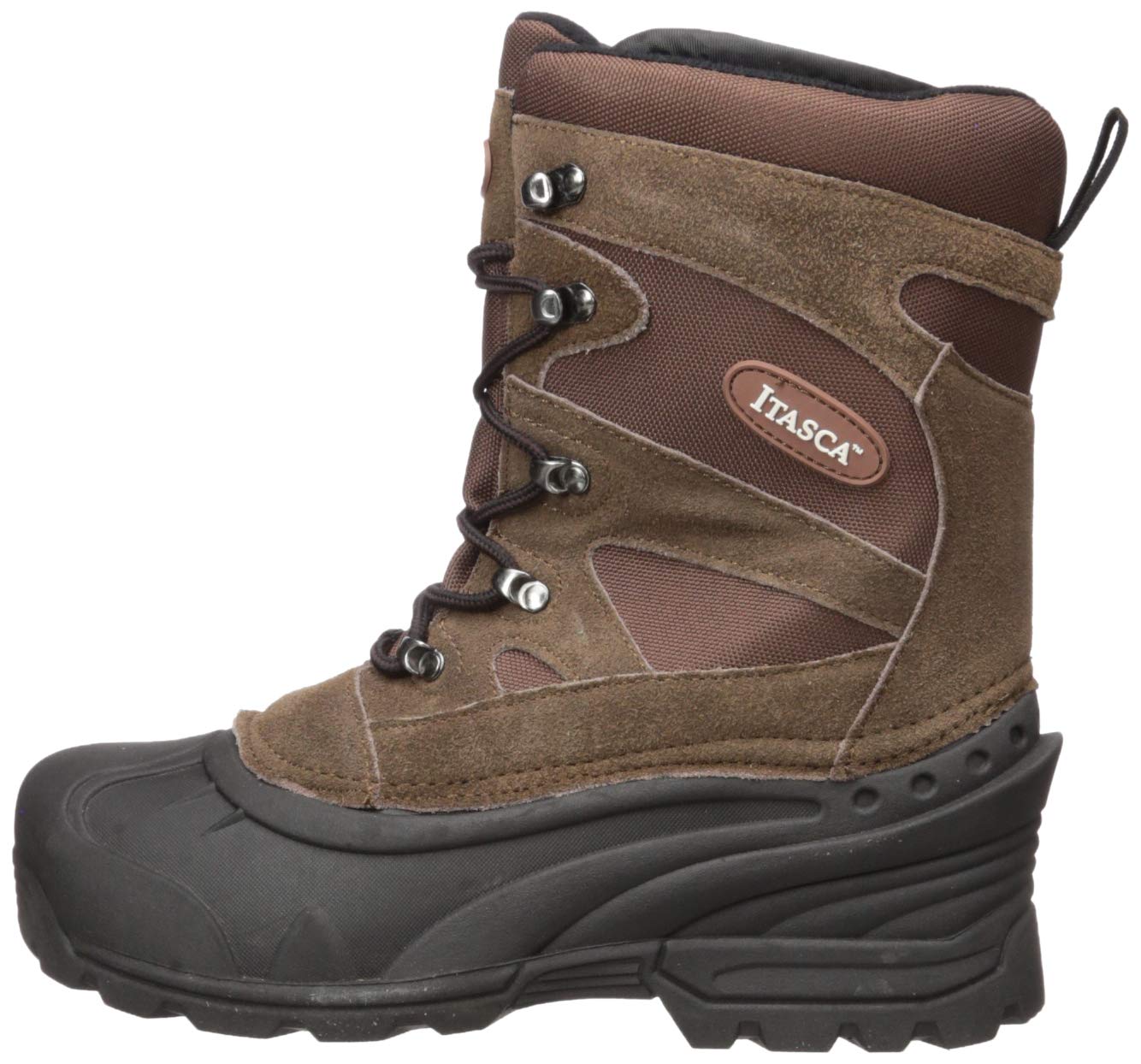 Itasca Men's Ketchikan Waterproof Winter Boots - Thermal Insulated Reflective Snow Boots for Hiking, Hunting & Cold Weather Outdoor Activities