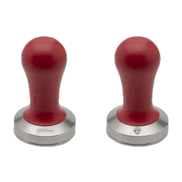 Lelit 58.55mm Red Espresso Tamper - Professional Coffee Press for Barista & Home Use - Perfect for Espresso Machines & Coffee Shops