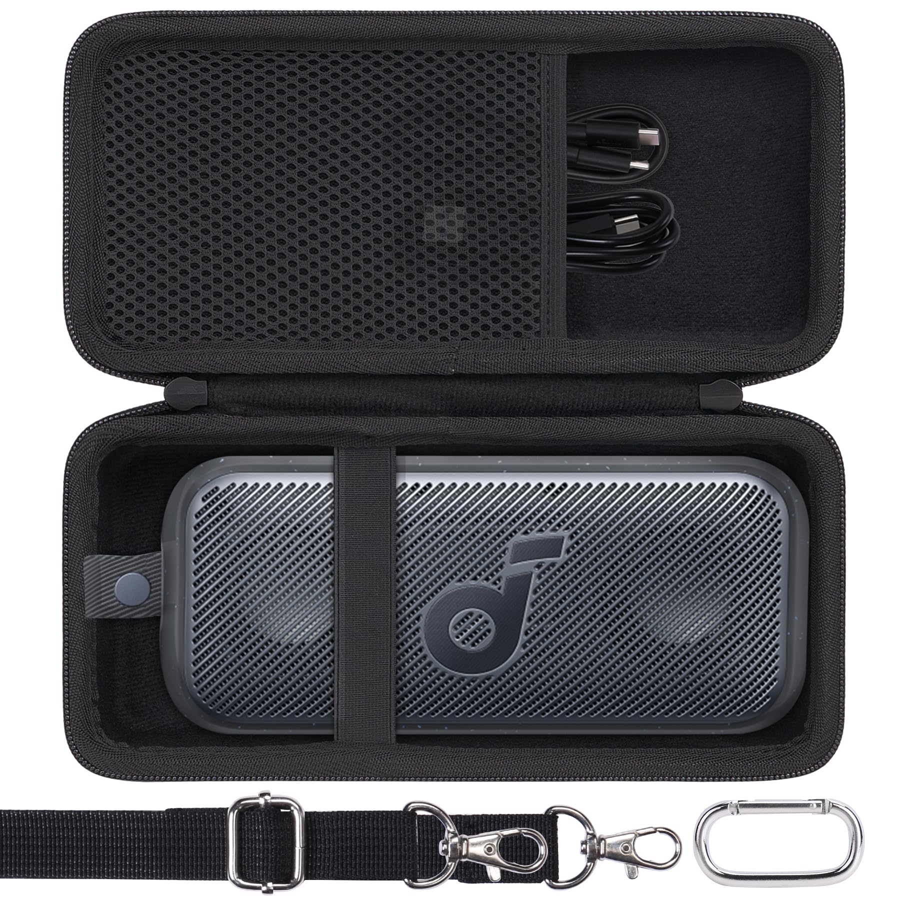 Soundcore Motion 300 Wireless Bluetooth Speaker Travel Case - Durable Hard Shell Protective Cover for Hi-Res Portable Speaker | Perfect for Outdoor Adventures, Travel & Home Use