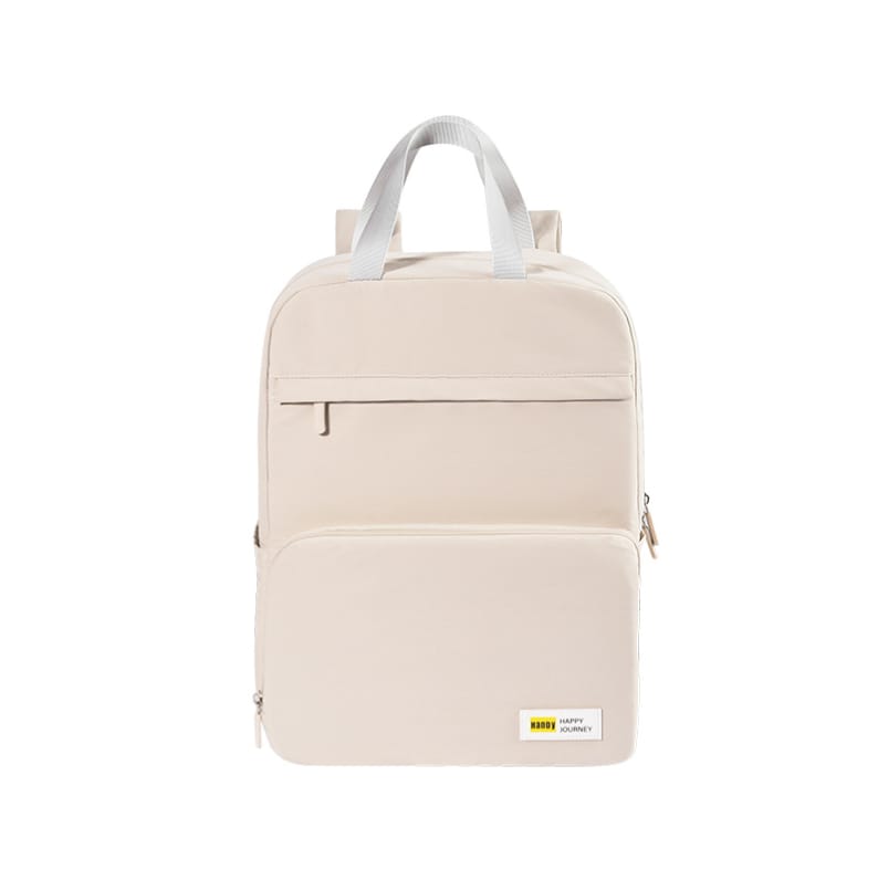 Foldable Travel Backpack CT2403 - Lightweight & Comfortable Beige Daypack for Hiking, Camping & Airplane Carry-On