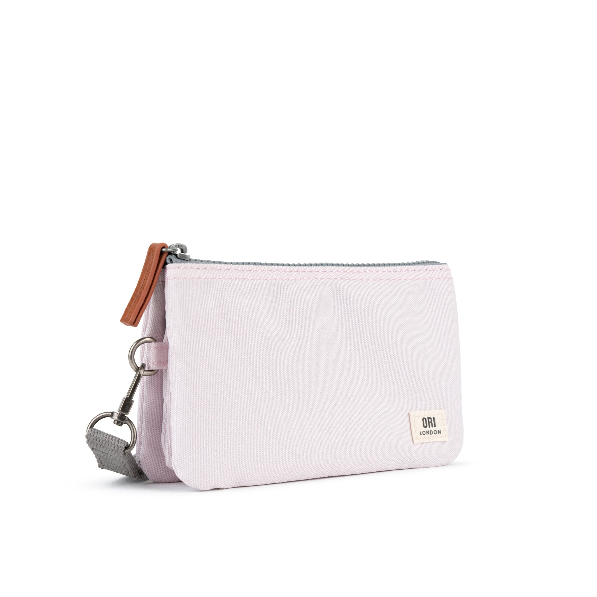 Eco-Friendly Carnaby Crossbody Bag with Wrist Strap - Transcendent Pink Recycled Canvas - Perfect for Work, Travel & Everyday Use