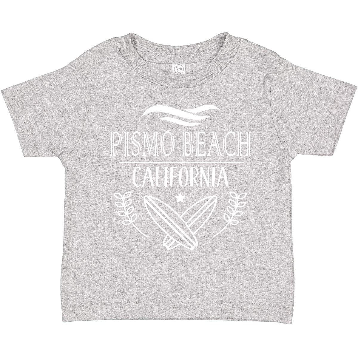 Inktastic Pismo Beach California Trip Surfing Toddler T-Shirt - Cute Surfing Graphic Tee for Boys & Girls - Perfect Beach Vacation, Family Outing & Summer Play Outfit
