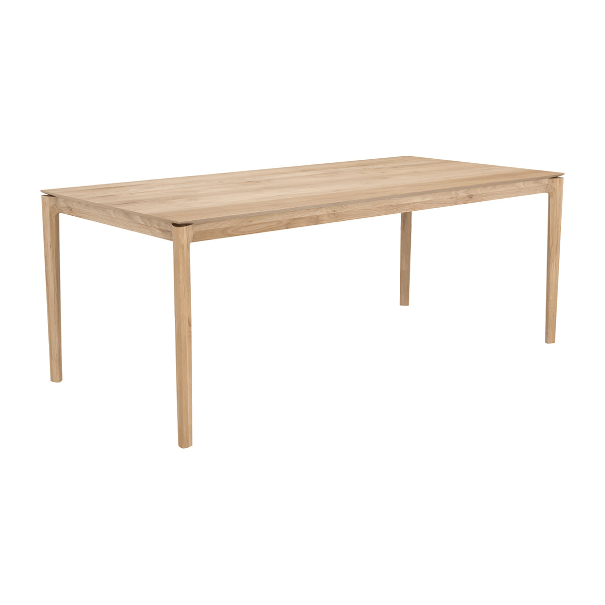 Premium Oak Dining Table - 220cm Solid Wood Dining Room Table for 8-10 People | Rustic Farmhouse Style | Perfect for Family Gatherings & Dinner Parties
