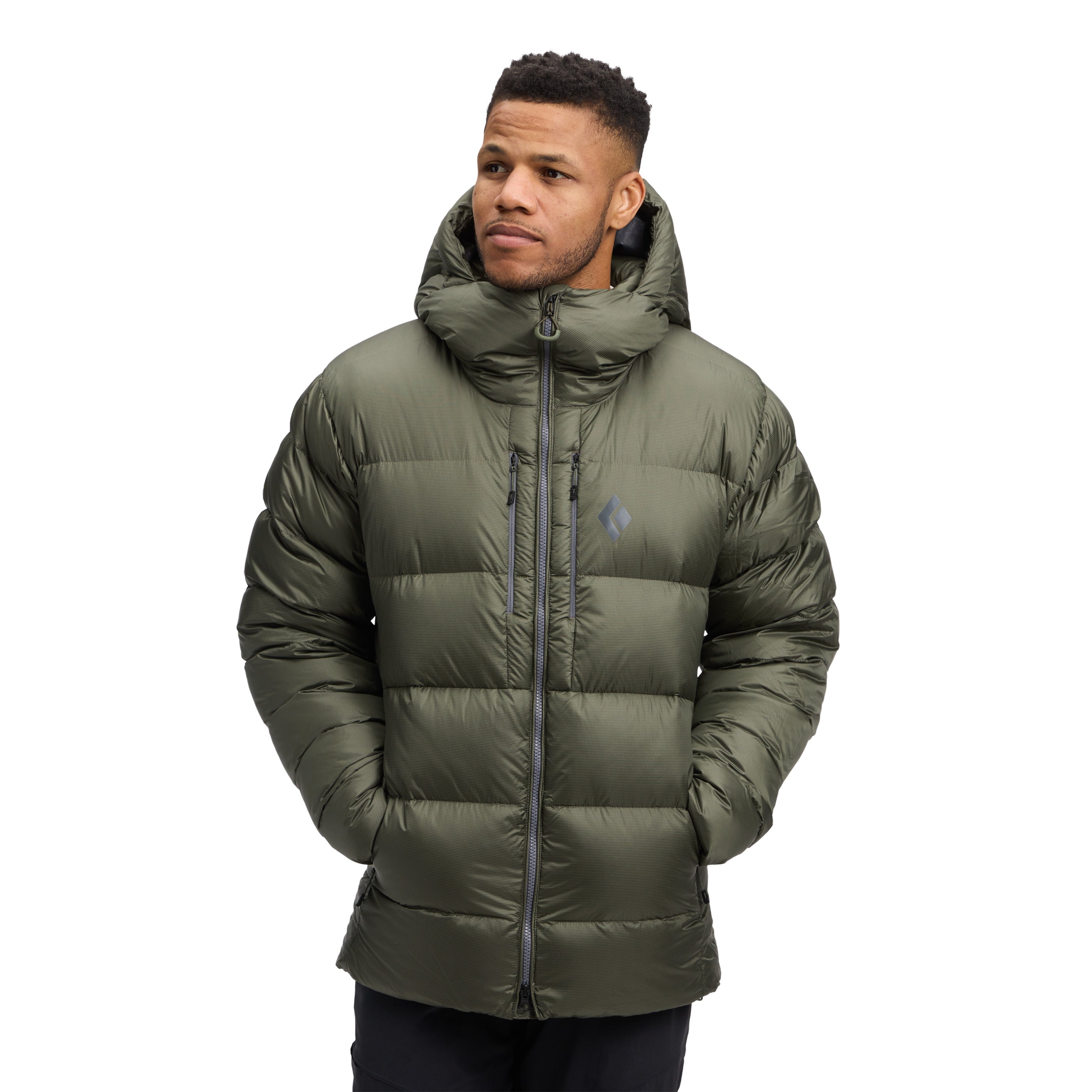 Men's Mission Down 4000M Parka - Heavyweight Winter Jacket for Extreme Cold Weather, Waterproof & Windproof Insulated Coat for Outdoor Activities, Hiking, Skiing & Snowboarding