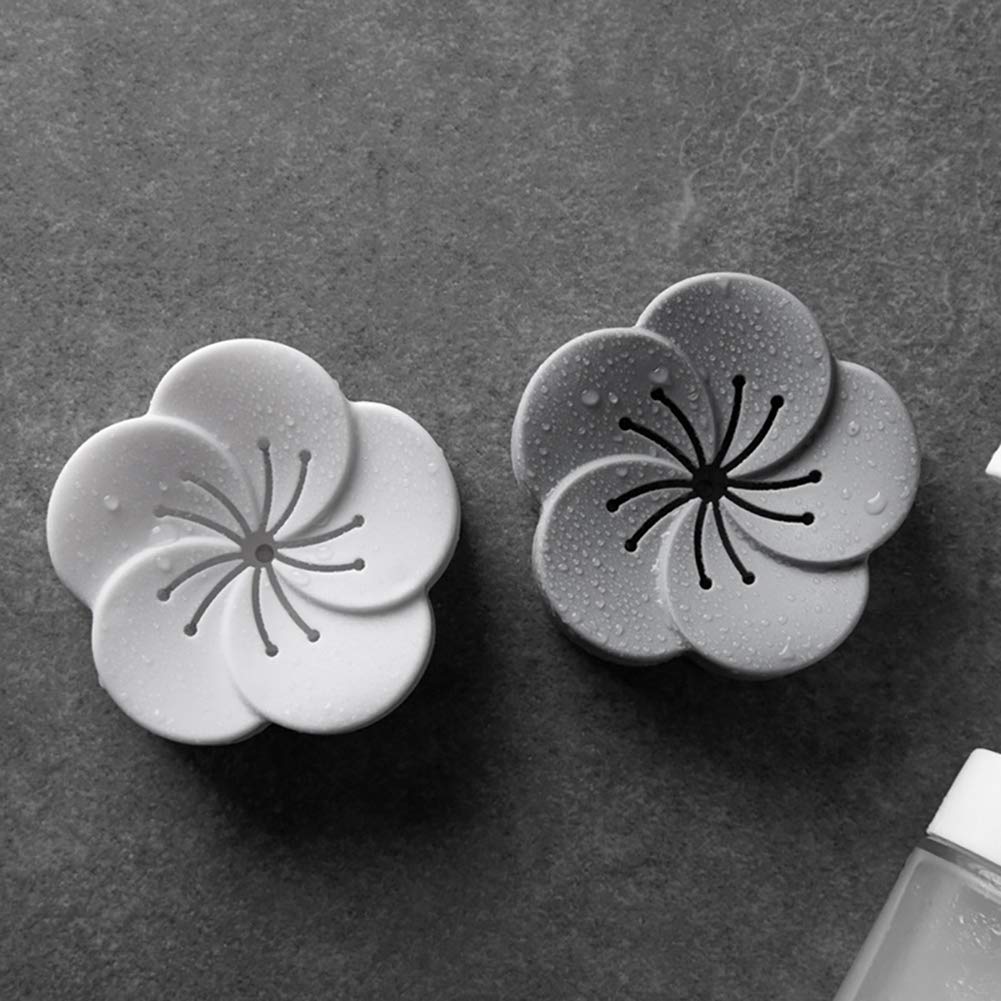 AKOAK 2-Pack Floral Scented Aromatherapy Boxes - Wardrobe & Closet Deodorizer, Home Bedroom & Bathroom Storage Organizer - White | Perfect for Freshening Closets, Drawers, and Small Spaces