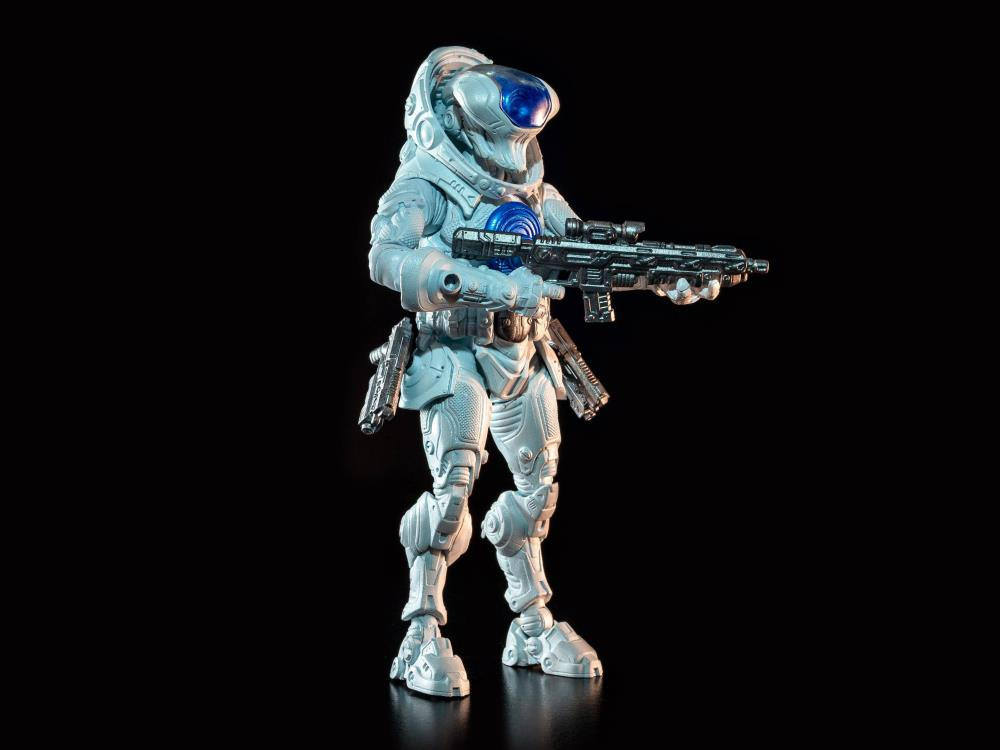 Four Horsemen Studio Mythic Legions 1/12 Scale 6-Inch Action Figure - Cosmic Legions T.U.5.C.C. Science Officer Collectible Toy for Display & Play | Perfect for Collectors, Gift Giving & Sci-Fi Scenes