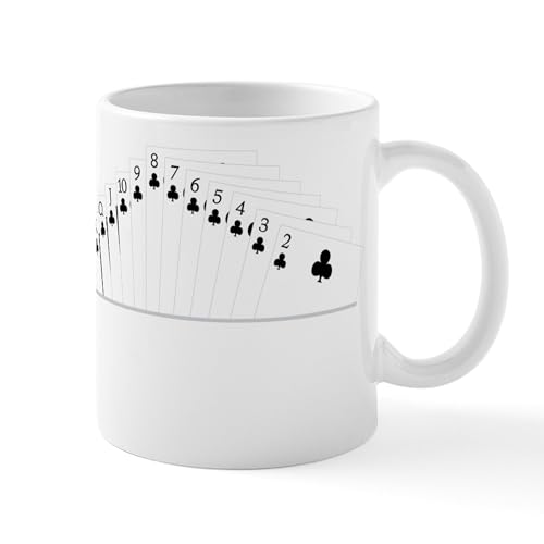 White - Clubs Bridge Suit Mug
