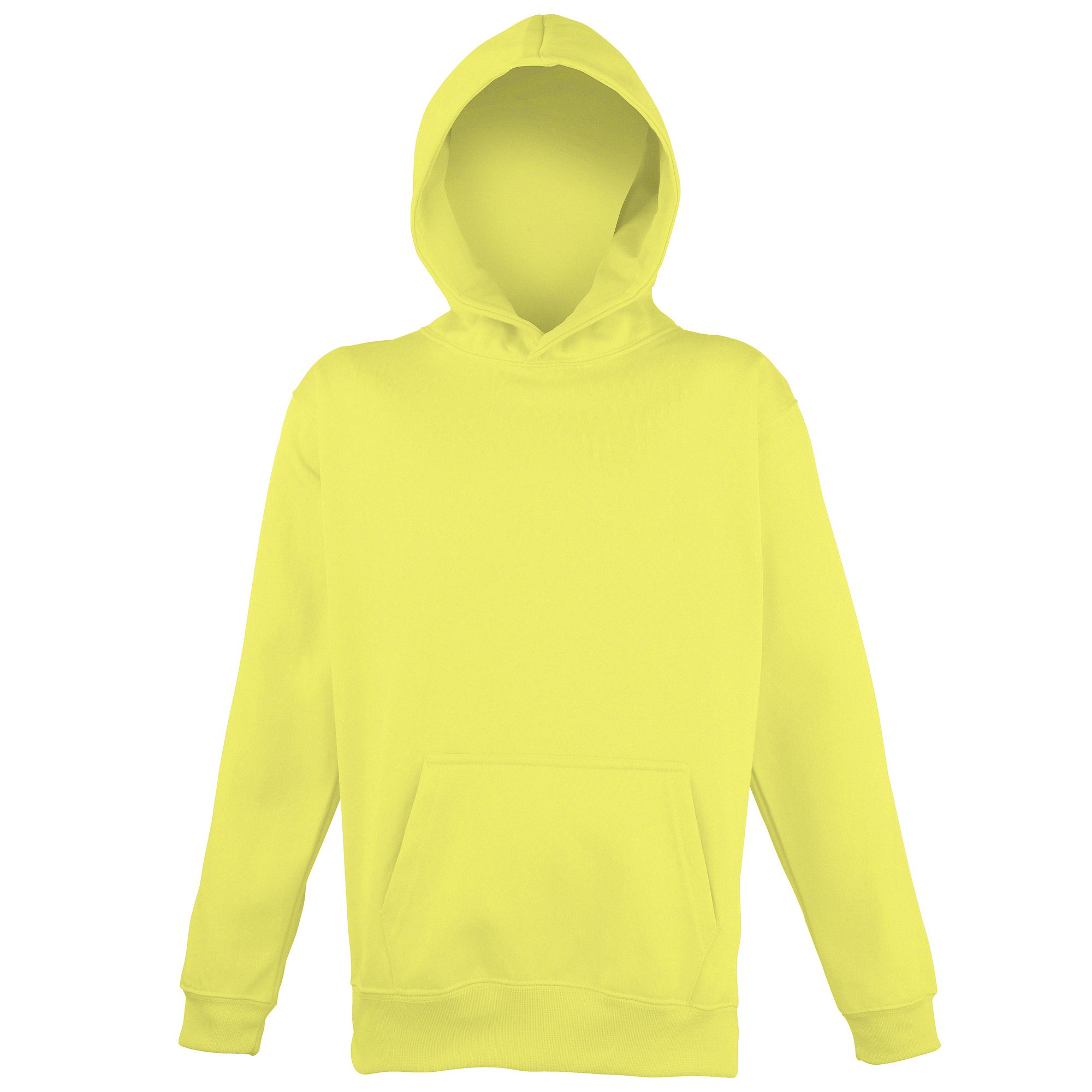 AWDis Kids' Unisex Electric Pink Hooded Sweatshirt - Fleece Hoodie for School & Play (3-4 Years) | Warm Pullover for Outdoor Activities & Casual Wear
