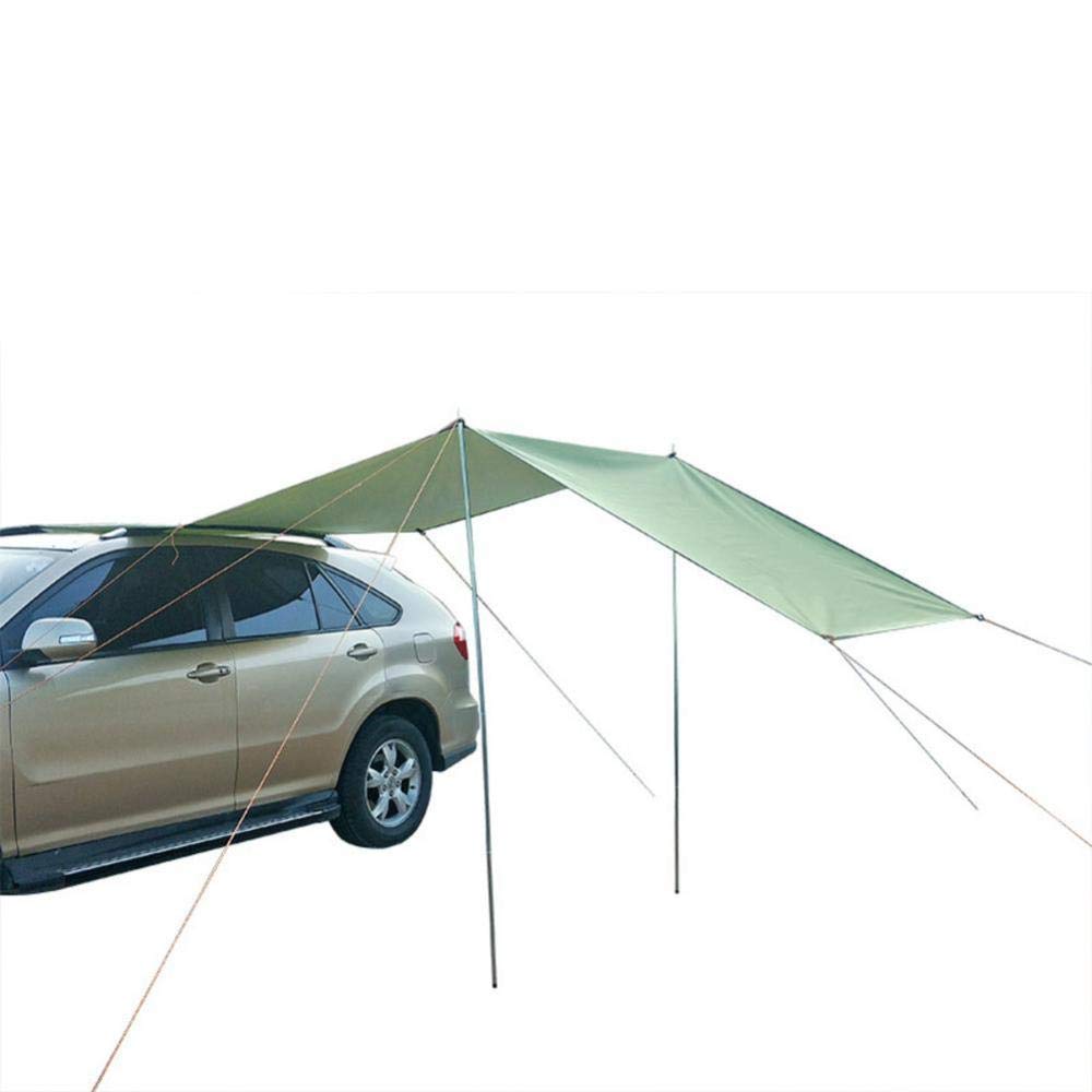 **Waterproof Portable Car Roof Top Tent 440x200cm - Heavy Duty Rooftop Camping Tent with Rain Canopy & Sunroof for Outdoor Adventures, Road Trips & Overlanding**