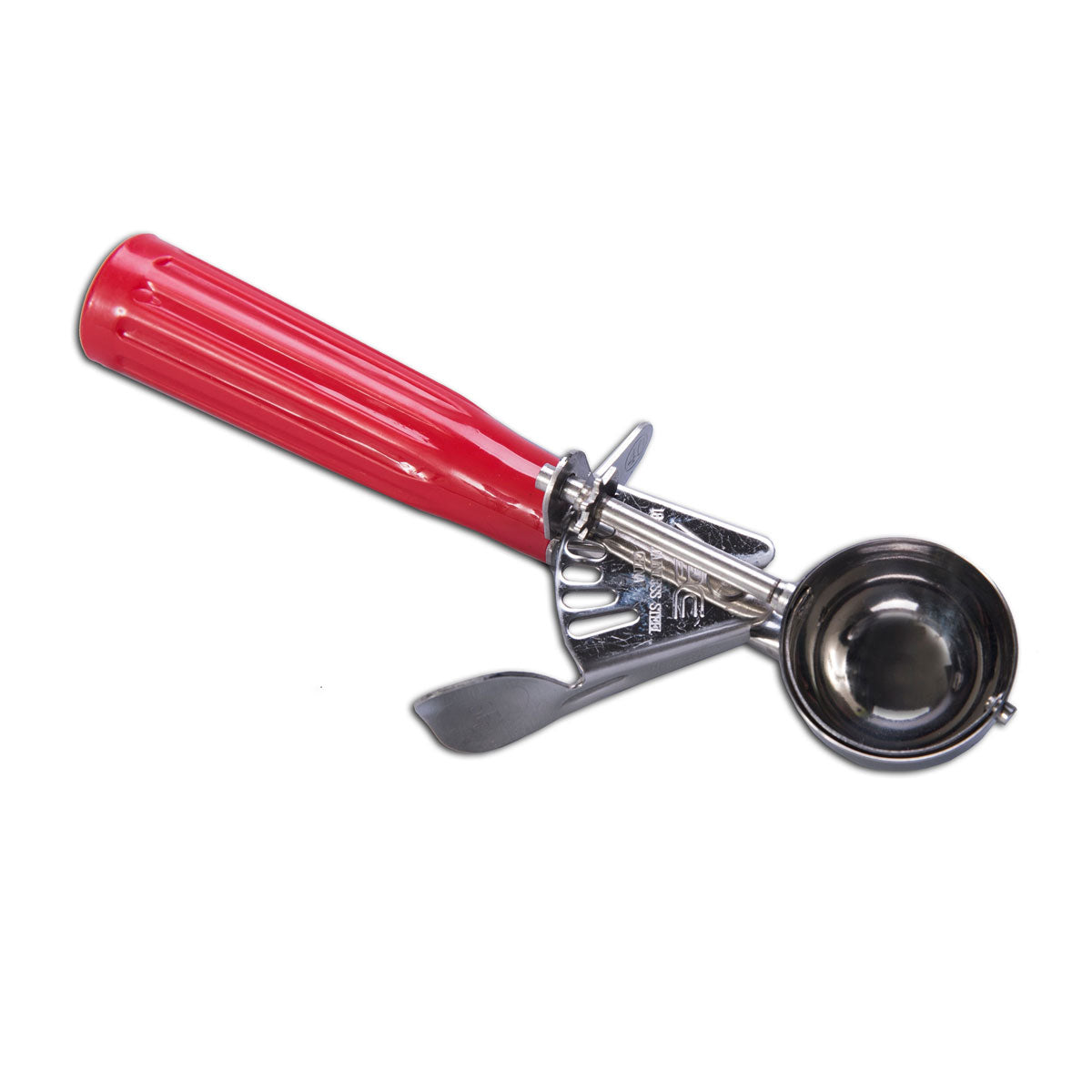 24 Size Red Dishers 1 3/4 oz - Professional Restaurant & Home Kitchen Scoop for Cookie Dough, Ice Cream, and Portion Control | Culinary Essentials 859078