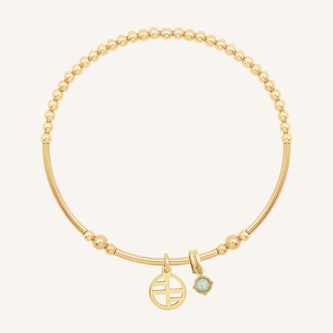 Venture Charm Bracelet for Women - Adjustable Beaded Friendship Bracelet with Inspirational Charms - Perfect for Gifts, Daily Wear & Special Occasions