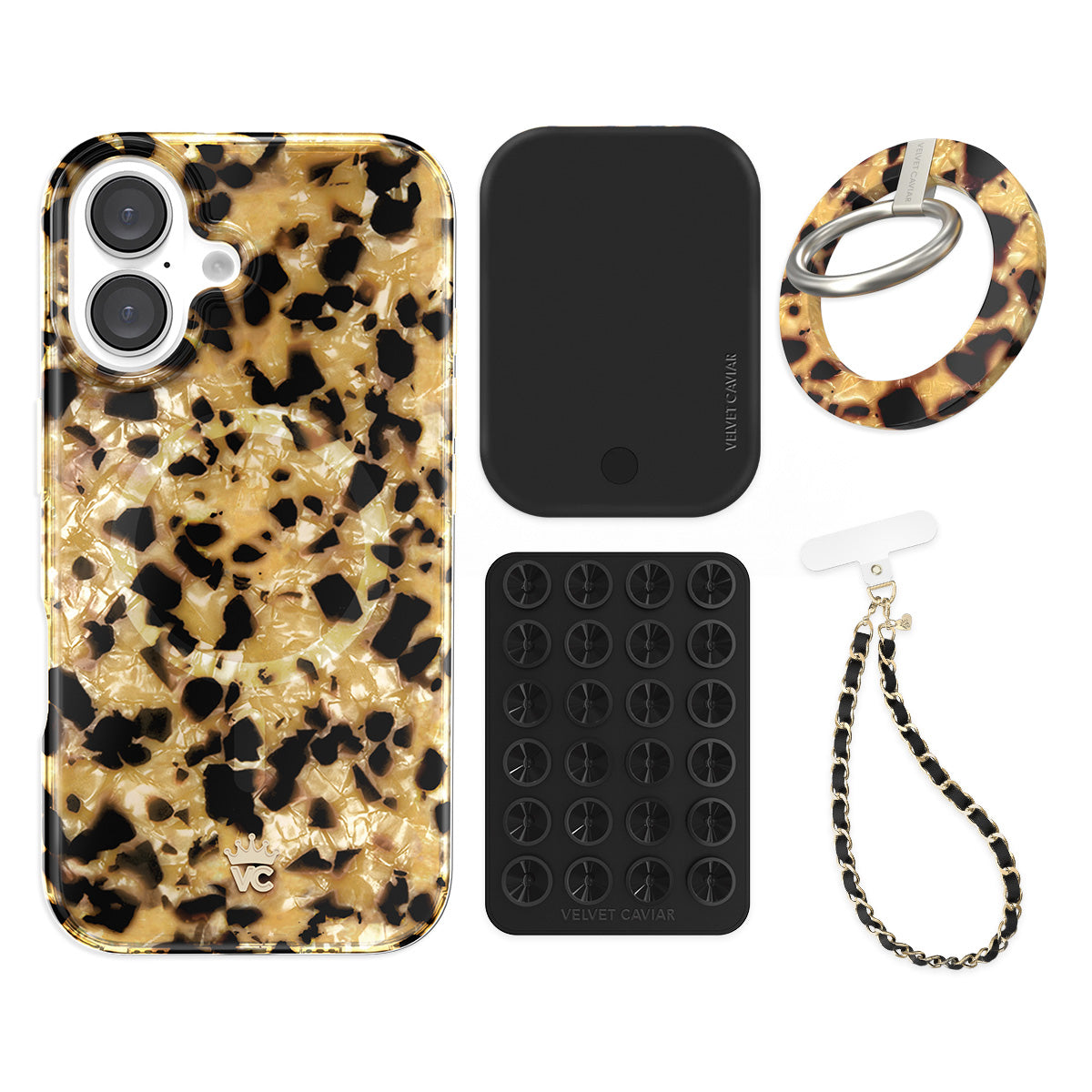 Blonde Tort iPhone Case with Grip - Stylish & Protective Phone Cover for iPhone 13/14/15 - Perfect for Daily Use, Travel & Outdoor Activities