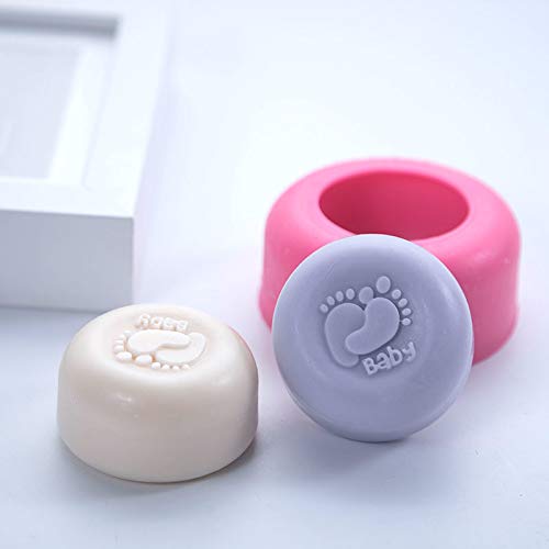 Premium Silicone Molds for Baking - Baby Foot & Handprint Keepsake, DIY Soap, Chocolate, Cake, Brownie & Pudding Making - Perfect for Home Baking, Gift Making & Craft Projects