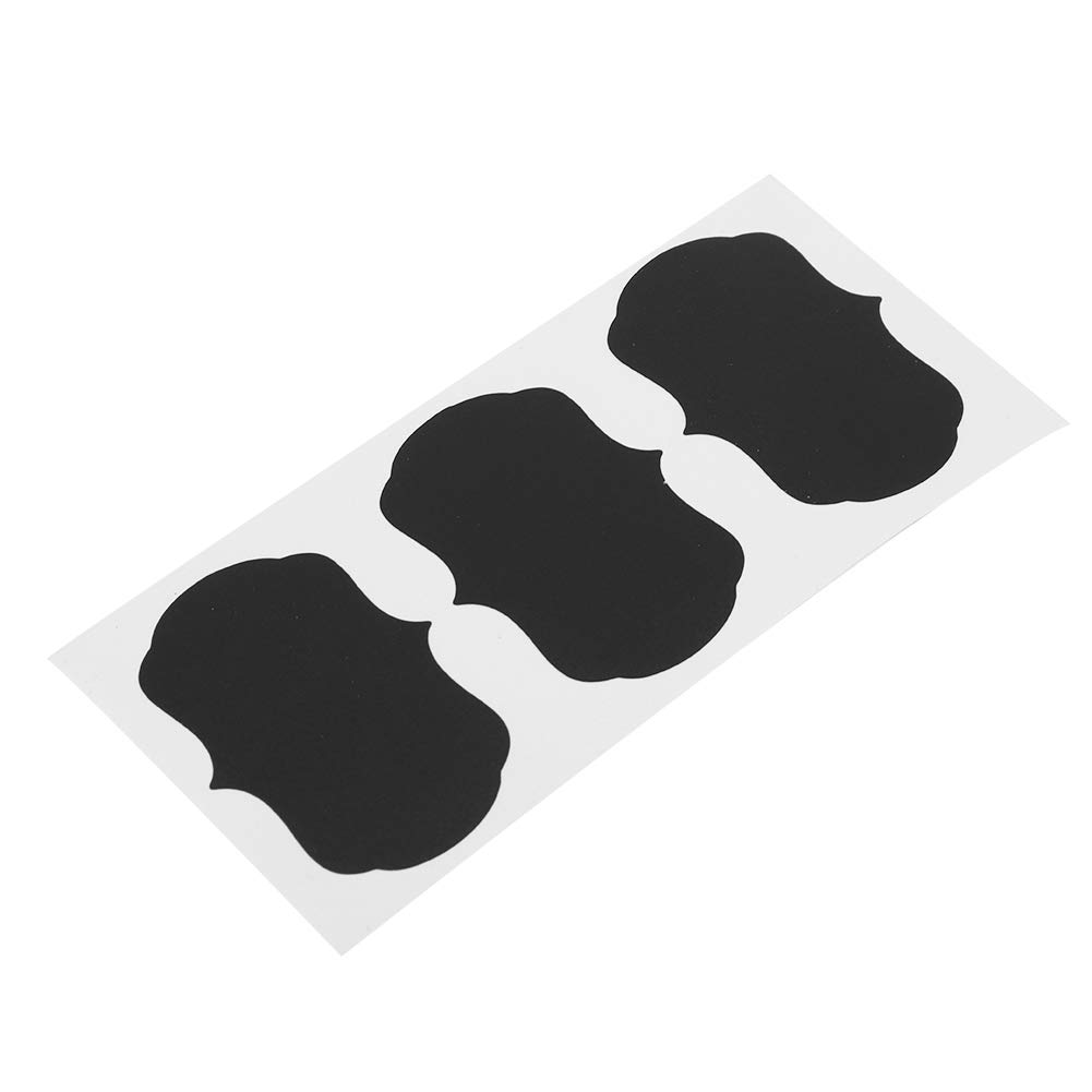 36-Piece Chalkboard Labels Stickers Set - Reusable Slate Stickers for Pantry, Jars, Bottles & Storage Organization - Perfect for Kitchen, Office & Home Decoration