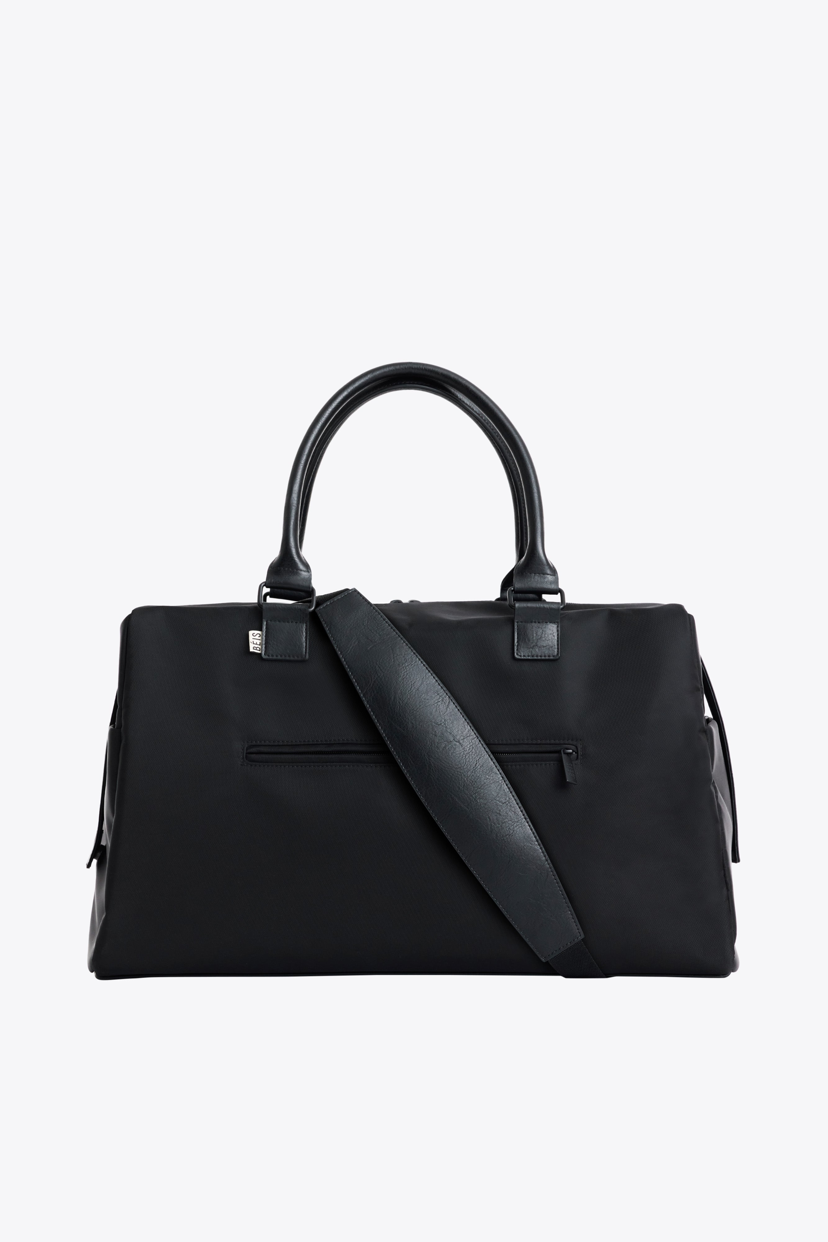Premium Black Commuter Duffle Bag - Waterproof Travel & Gym Backpack for Men & Women | Perfect for Business Trips, Workouts & Weekend Getaways