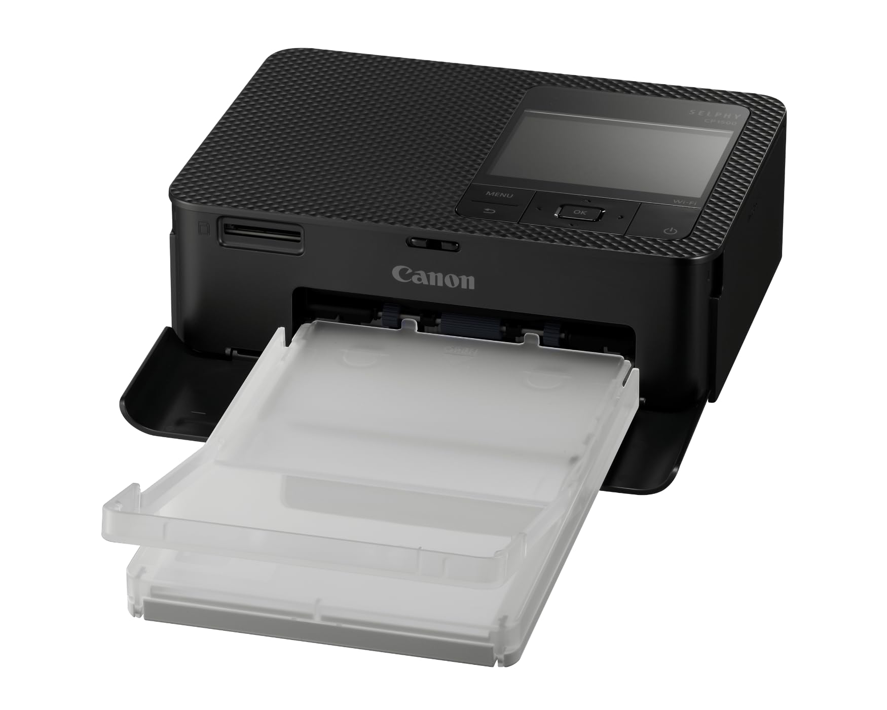 Canon SELPHY CP1500 Compact Photo Printer - Portable & Wireless Instant Photo Printer with AirPrint & Mobile Printing - Perfect for Travel, Parties & Home Photo Printing (Black)