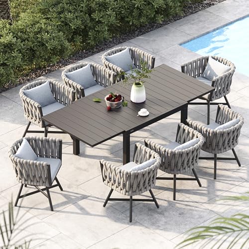 Black Extendable Table