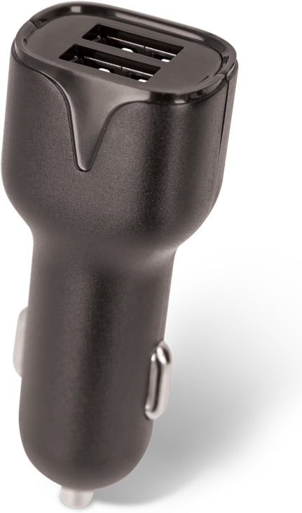 2.4A Dual USB Fast Car Charger - High Speed Charging for iPhone, Android & More - Perfect for Road Trips & Commuting