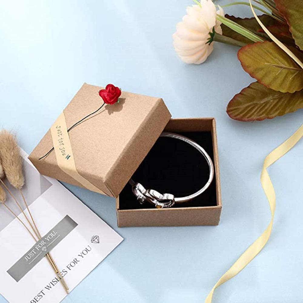 Personalized Mom Bracelet with Custom Name & Birthstones - Women's Engraved Bangle for Mother's Day, Christmas, BFF Gifts - Perfect for Special Occasions & Everyday Wear