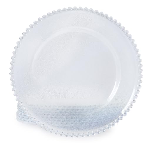 Acrylic Clear Bead Charger Plates