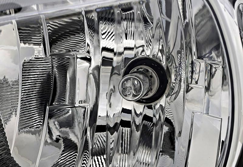 2011-2014 Dodge Charger Left Driver Side Halogen Headlight Assembly - Replacement Headlamp for Improved Night Driving & Safety
