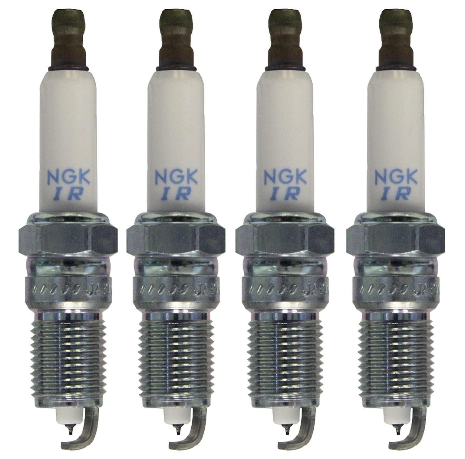 NGK Laser Iridium Spark Plugs - Set of 4 - Platinum Performance for Buick Cadillac Chevrolet - Improve Engine Power & Fuel Efficiency for Smooth Driving Experience