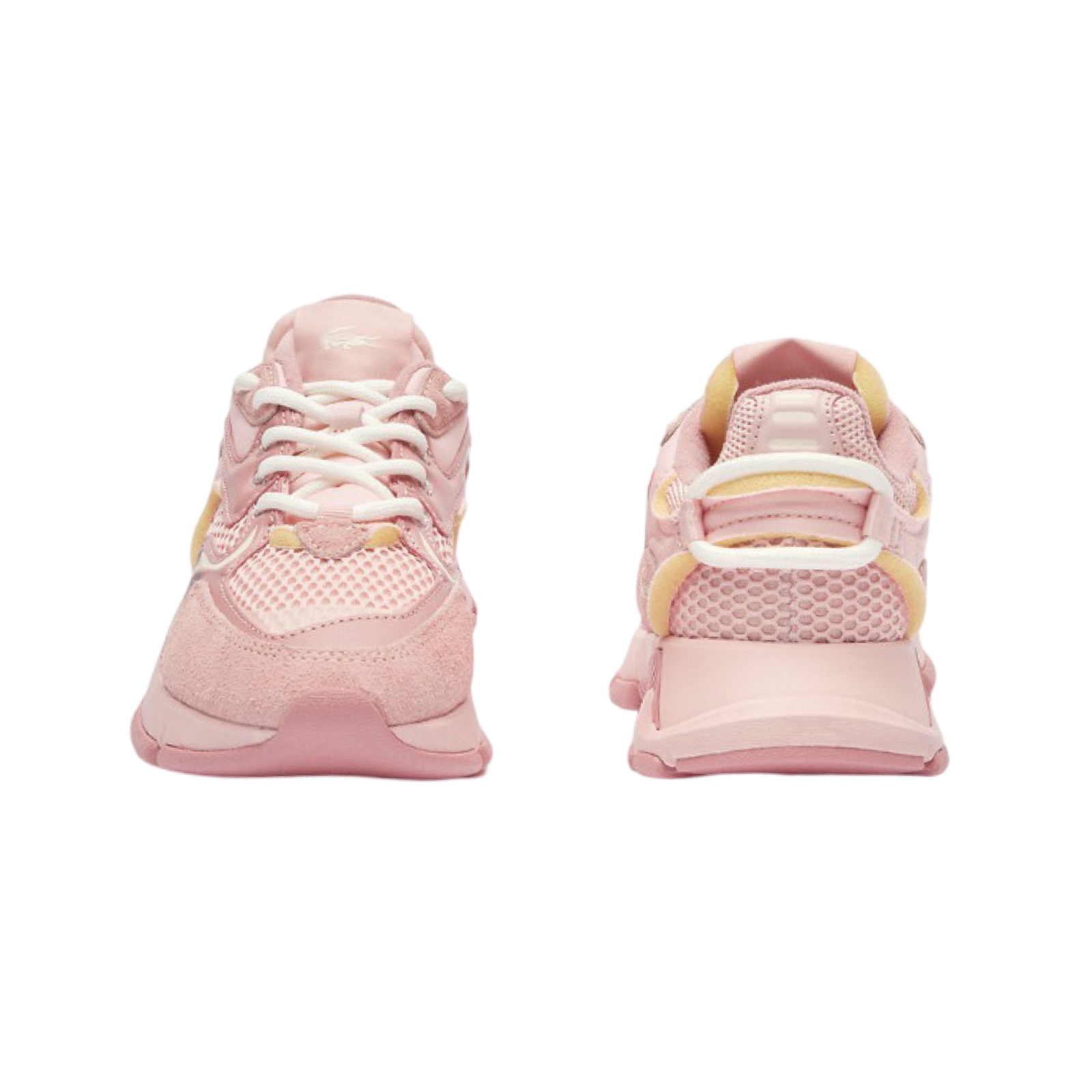 Lacoste Women's L003 NEO 124 Pink Off White Sneakers - Casual Comfortable Walking Shoes for Women | Perfect for Work, Travel & Everyday Wear