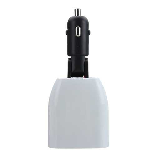 2-in-1 Smart Car Charger Adapter for DJI Mavic Pro Drone Battery & Remote Controller - Fast Dual USB Charging for Road Trips & Outdoor Photography
