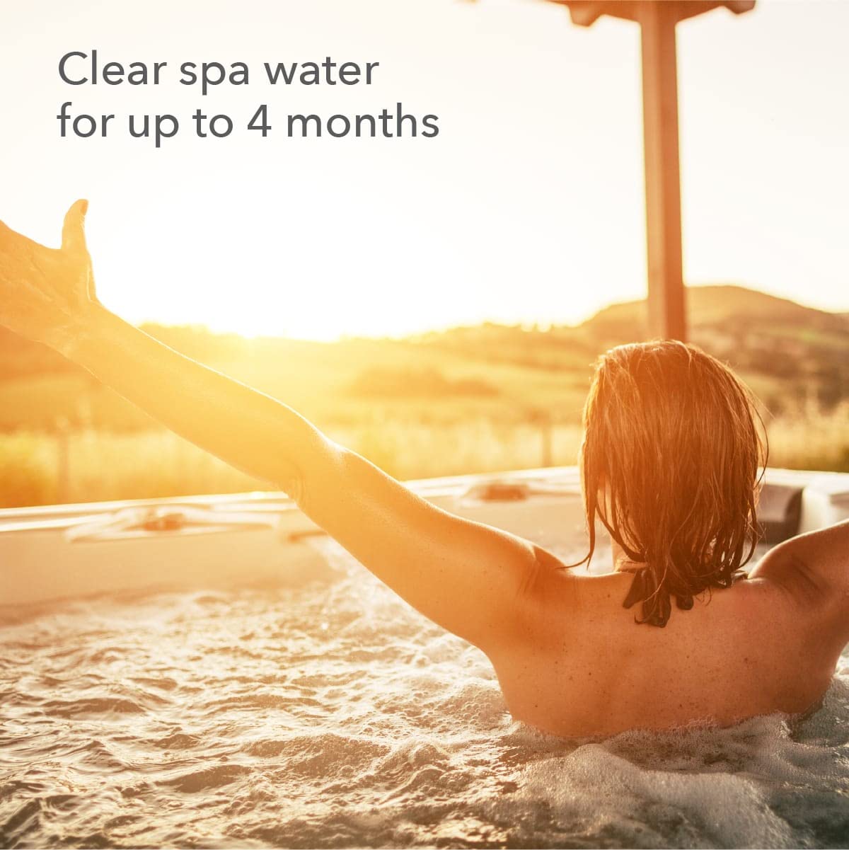 LEISURE TIME 23434 Spa Mineral Purifier - Hot Tub & Pool Water Cleaner for Crystal Clear Water | Perfect for Home Spas, Jacuzzis & Swimming Pools
