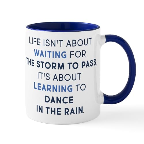 White/Navy Inside - Learning To Dance In The Rain