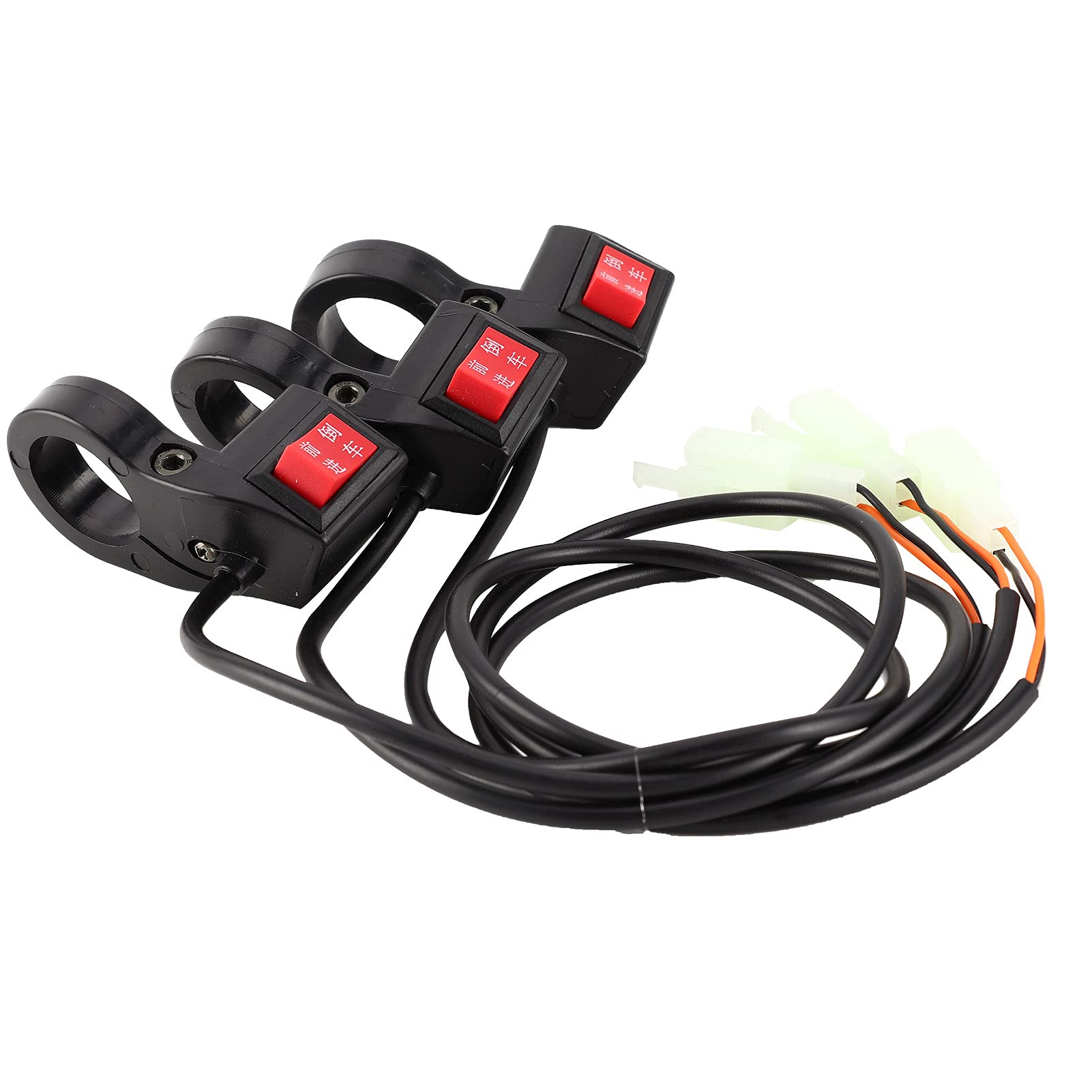 3Pcs Electric Scooter Handlebar Gear Switch - Forward & Reverse Switch Replacement Parts for E-Scooters - Perfect for Commuting & Urban Transportation