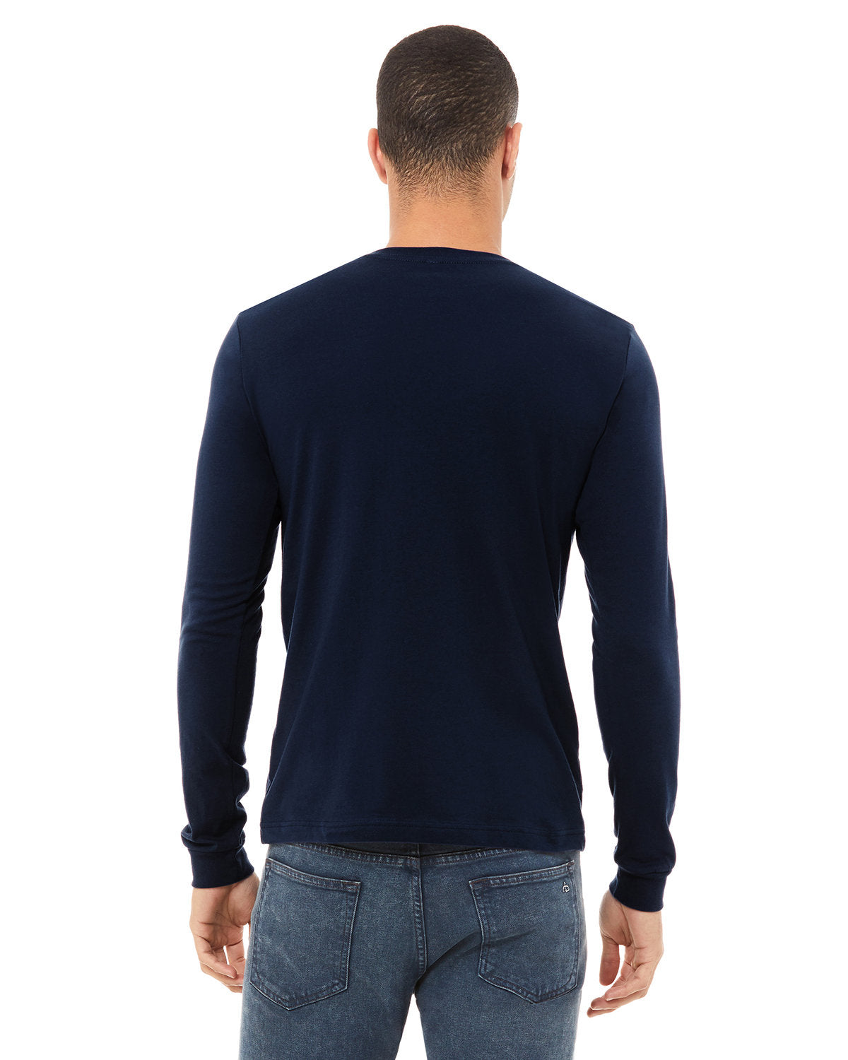 Bella + Canvas 3501 Premium Unisex Long Sleeve Jersey T-Shirt - Soft Cotton Crewneck Tee for Men & Women - Perfect for Casual Wear, Layering & Everyday Comfort