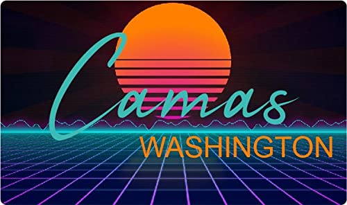 Retro Neon Design Vinyl Decal Sticker 2