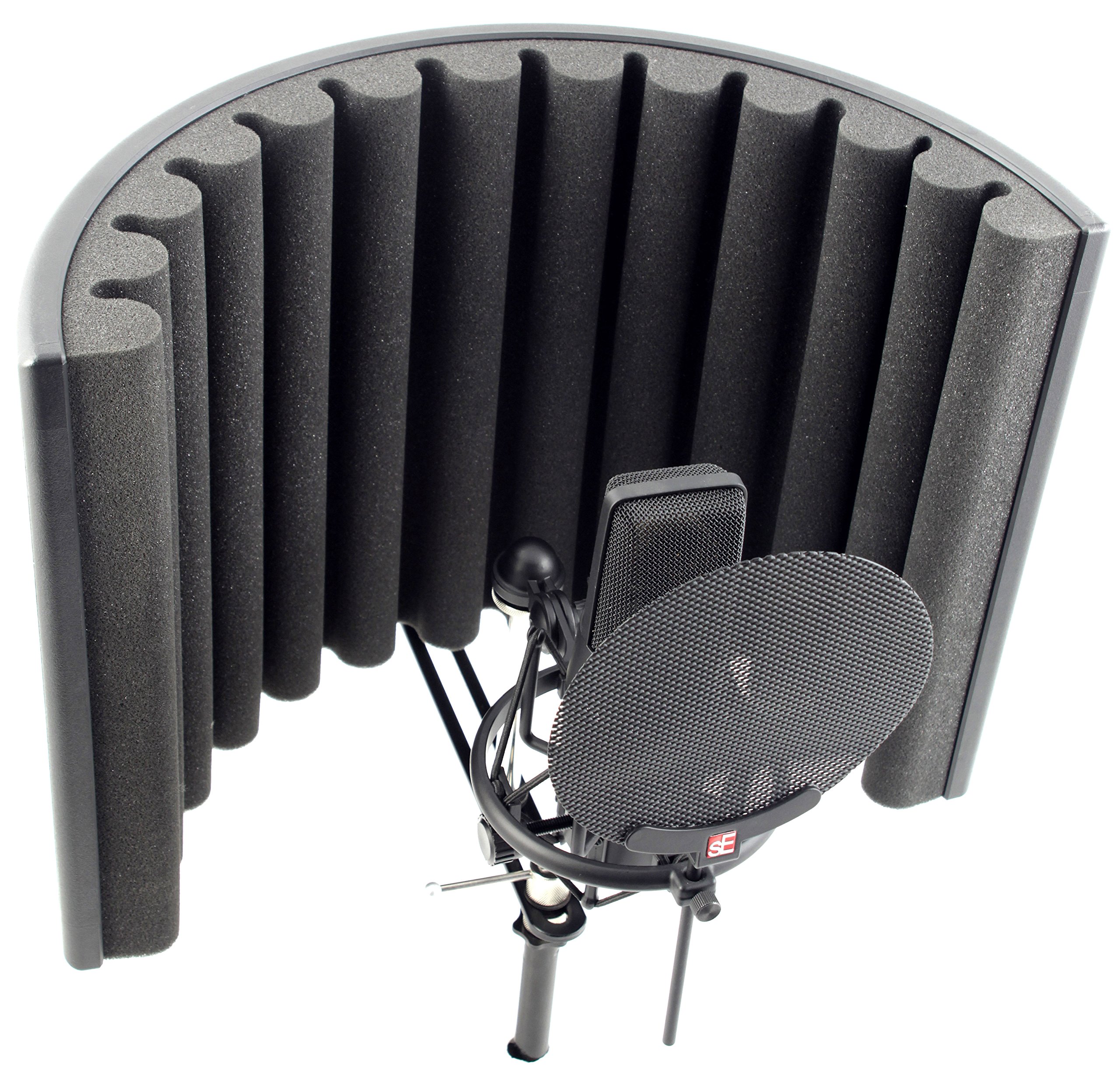 SE Electronics X1 S Studio Bundle - Cardioid Condenser Microphone with RF-X Reflexion Filter & Isolation Pack (Pop Filter, Shockmount) | Professional Recording, Podcasting, Voice Overs & Home Studio Setup