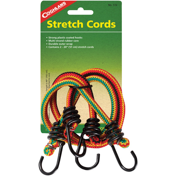 20 Pack Elastic Bands - Heavy Duty Stretch Cords for DIY Crafts, Home Organization, Office Supplies & Camping Gear (Assorted Colors)