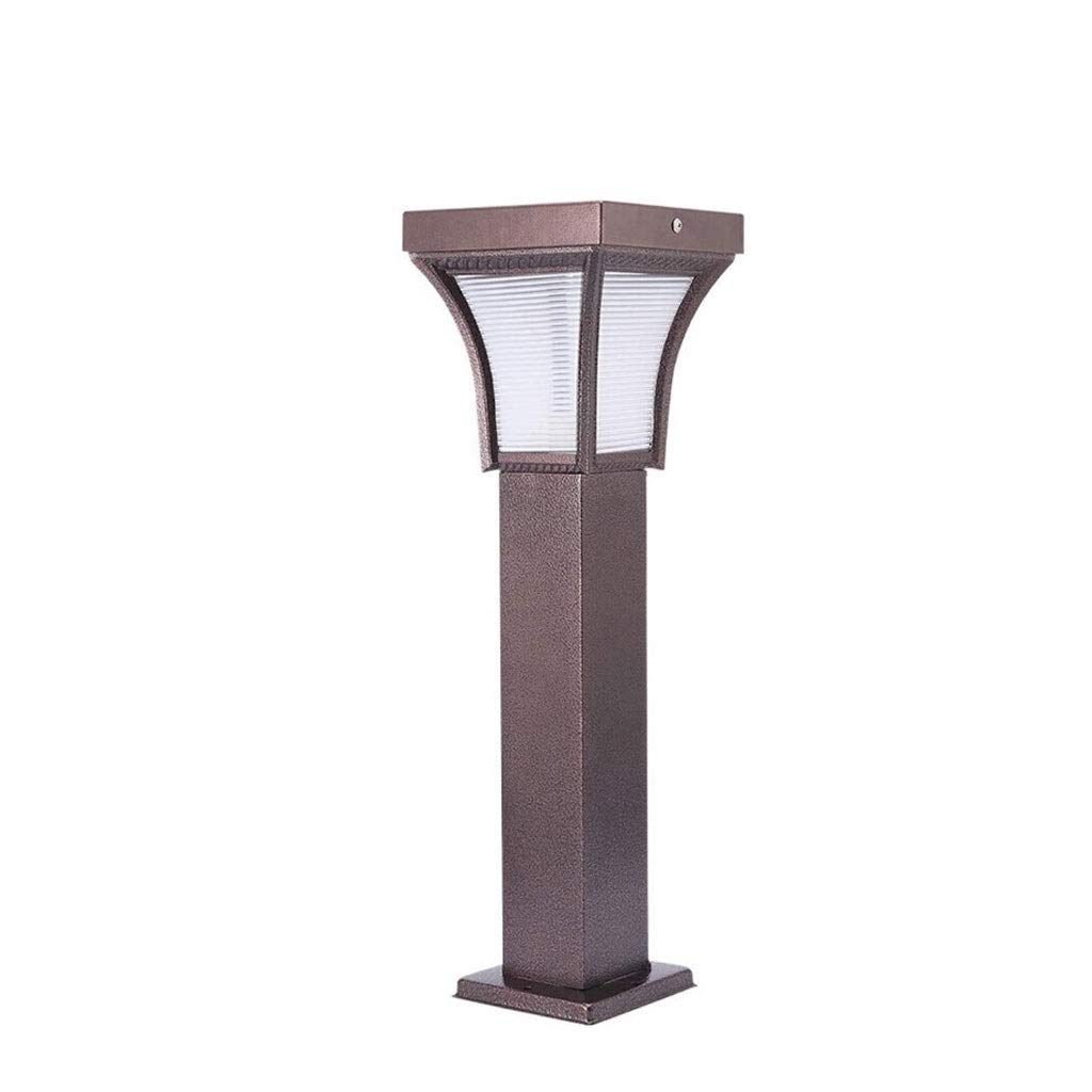 WSSBK Solar Post Cap Lights - Waterproof Stainless Steel Outdoor Solar Lights for Garden, Pathway, Driveway & Lawn | Weather-Resistant Solar Column Headlight for Patio, Yard & Street Lighting