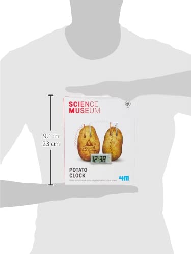 Science Museum Potato Clock - Fun Educational STEM Toy for Kids - Learn Electricity & Science - Great for Classrooms, Science Fairs & Home Experiments