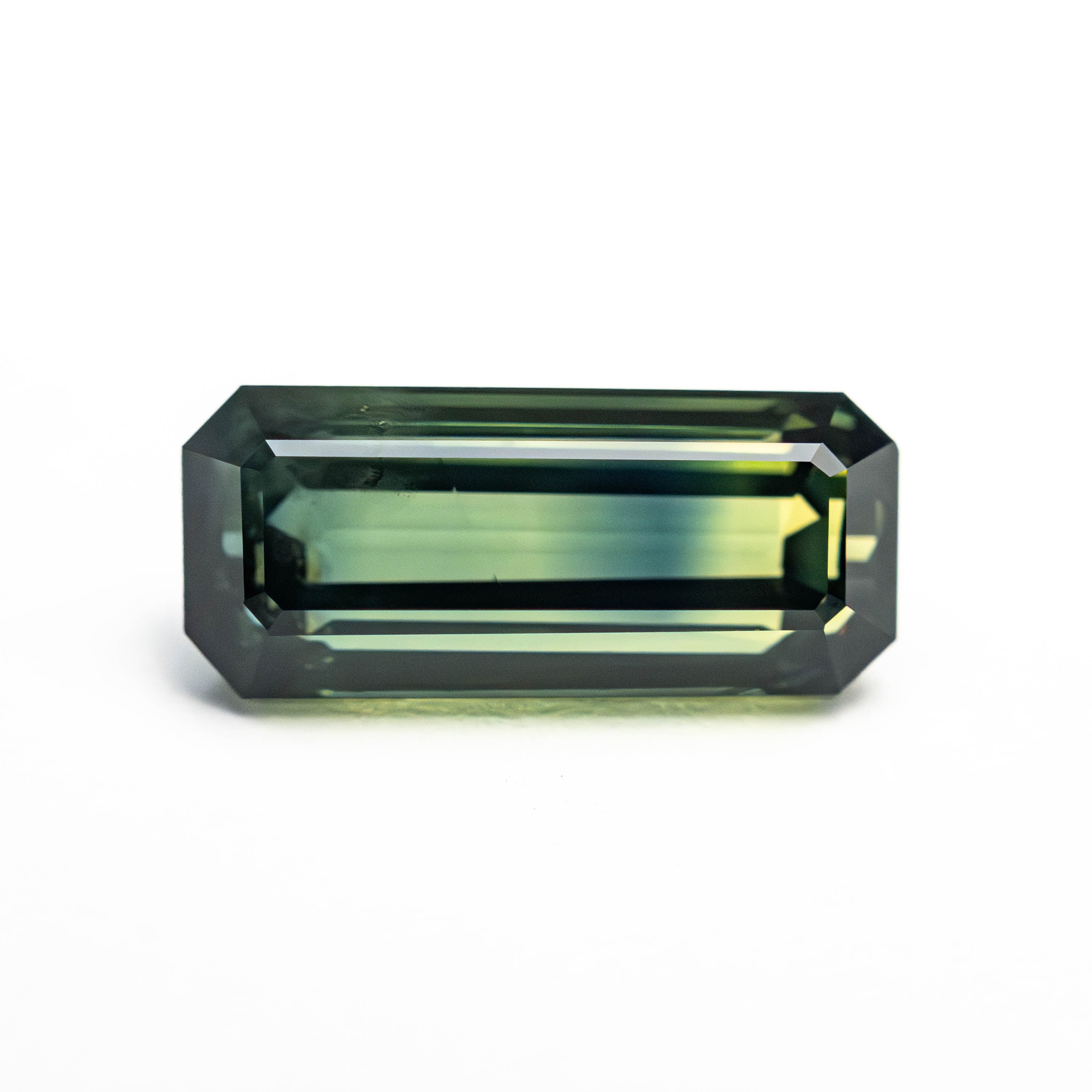 2.64ct Natural Blue Sapphire Gemstone - 11.10x4.76x4.13mm Step Cut Rectangle with Cut Corners - Loose Stone for Jewelry Making, Engagement Rings & Fine Collections