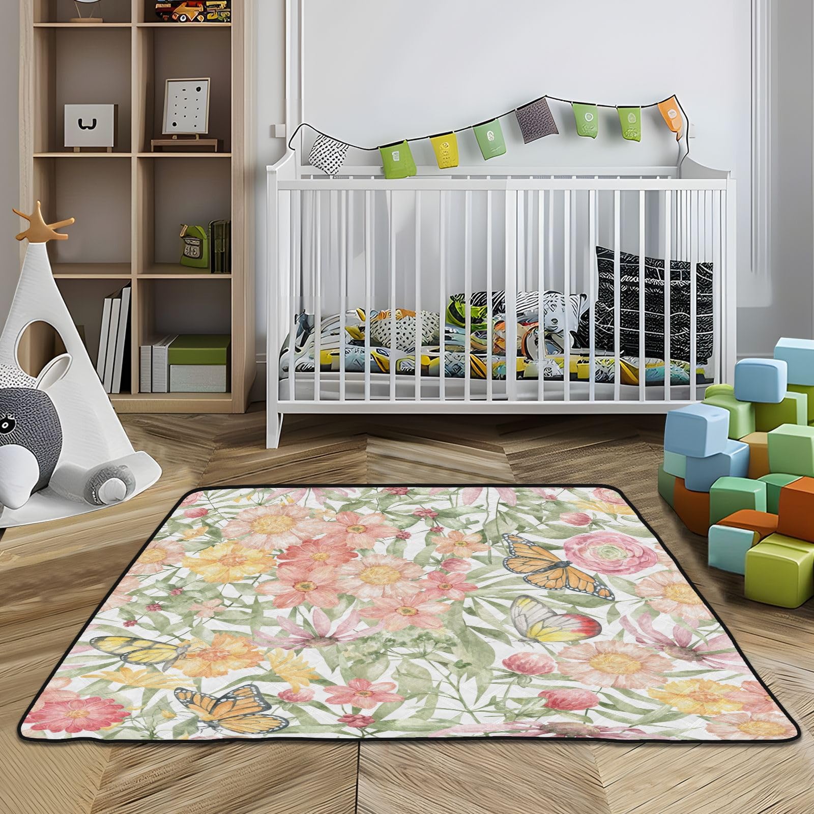 Foldable Baby Playmat - Waterproof Travel Mat for Infants & Toddlers (50