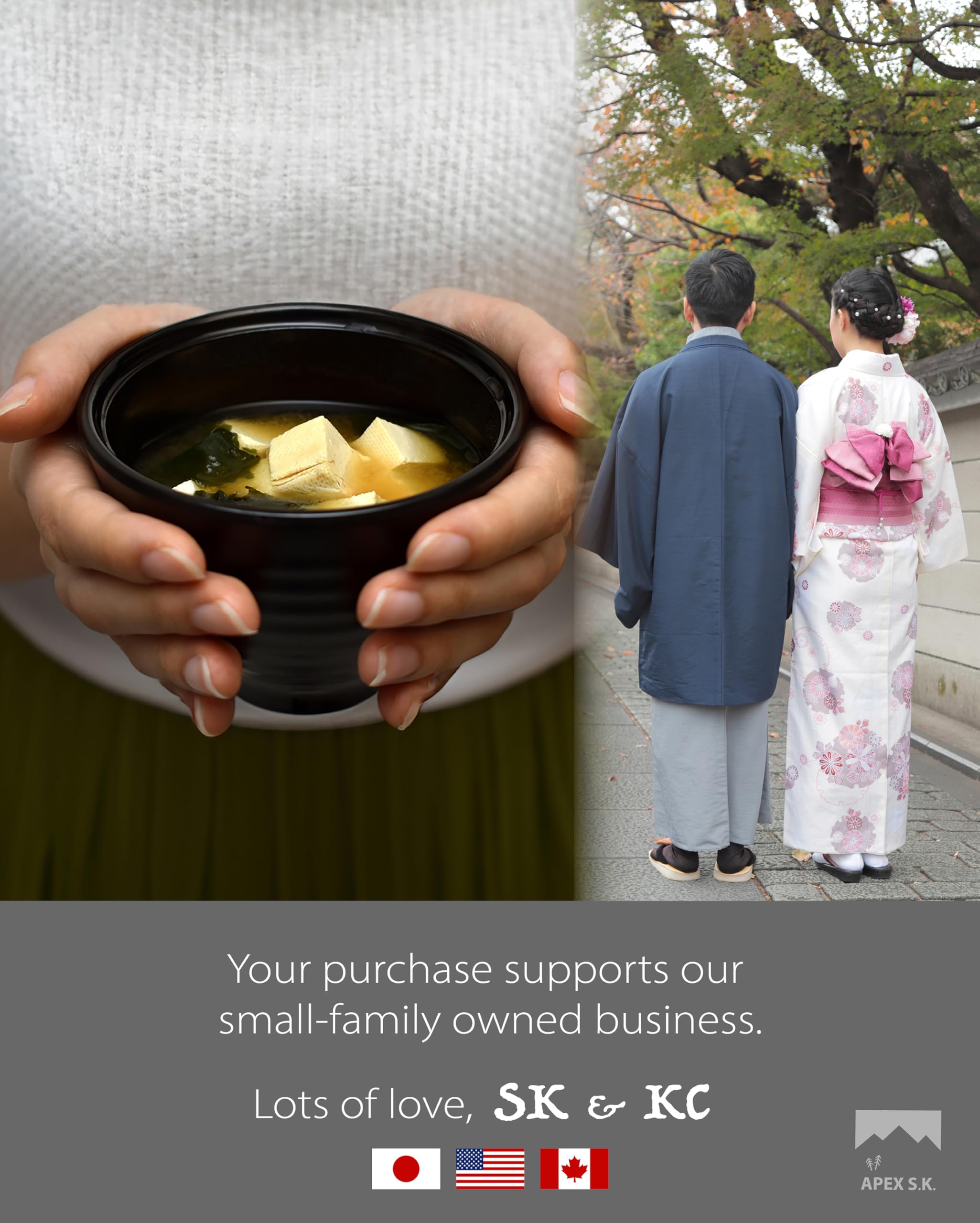Premium Japanese Miso Soup Bowls Set with Lids - 4-Piece Lacquered Black Soup Bowls & Spoons - Durable Asian-Style Ceramic Bowls for Ramen, Udon & Everyday Meals - Perfect for Home Dining, Restaurants & Gift Giving