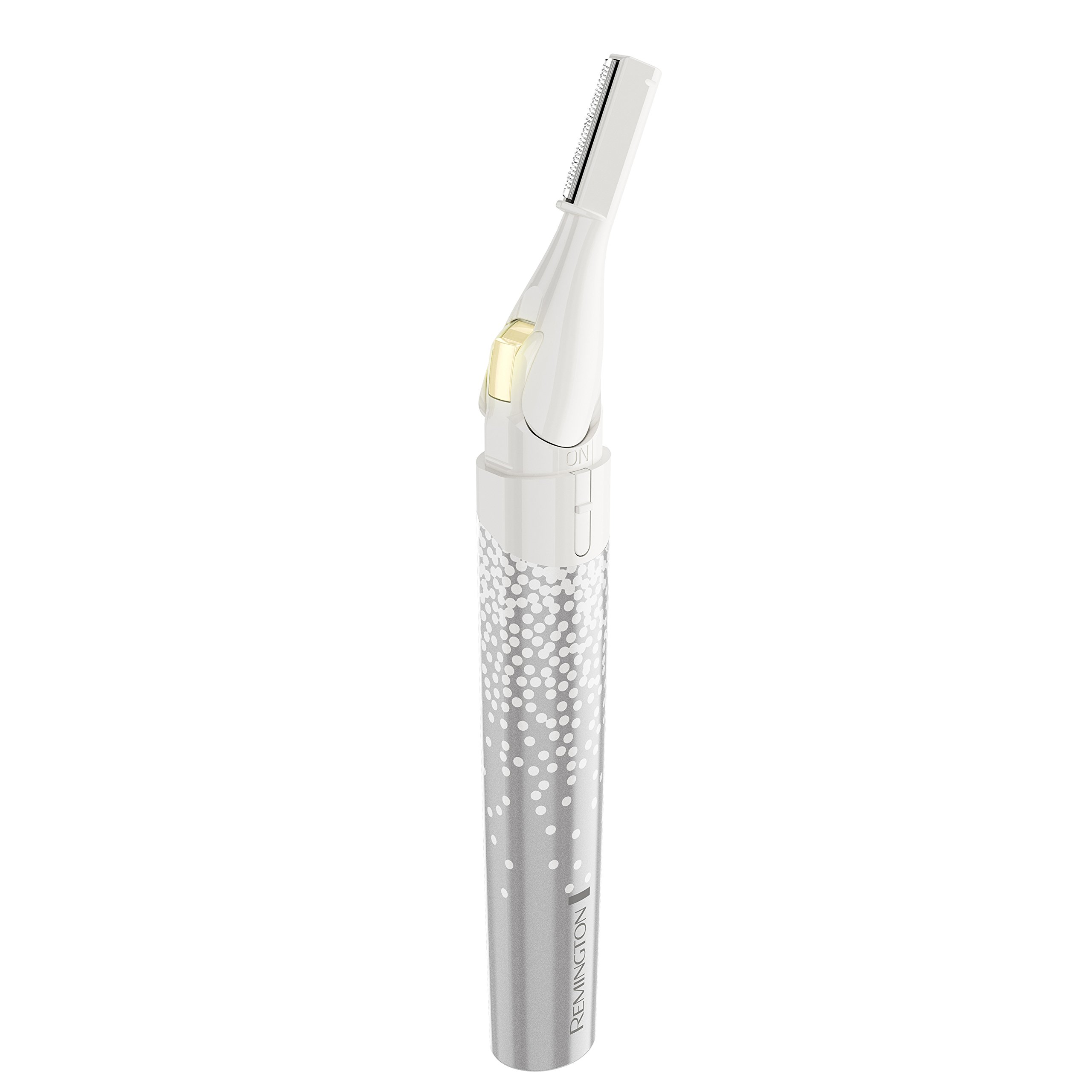 Remington Smooth & Silky Facial Pen Trimmer for Women - Precision Eyebrow & Facial Hair Trimmer (Model MPT3800SSH, White) | Perfect for Travel, Eyebrow Shaping & Quick Touch-Ups