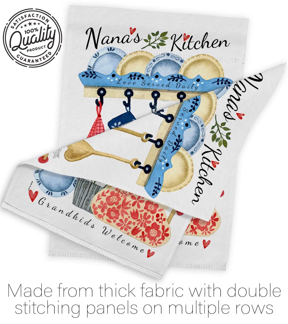Breeze Decor Kitchen Garden Flag for Family & Grandparents - House Decoration & Gift